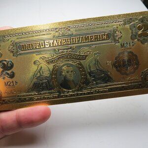 24k United State $2 Bill Collection